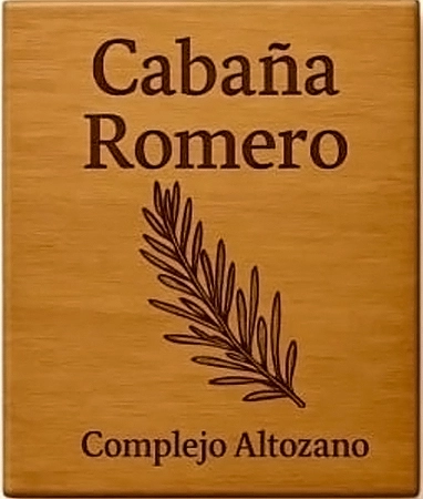 casa de madera Romero de Complejo de turismo Altozano en Moratalla