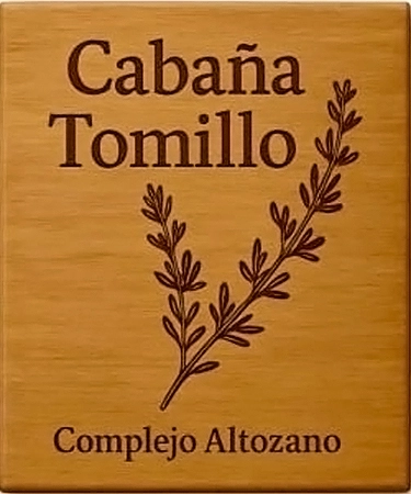 casa de madera Tomillo de Complejo de turismo Altozano en Moratalla