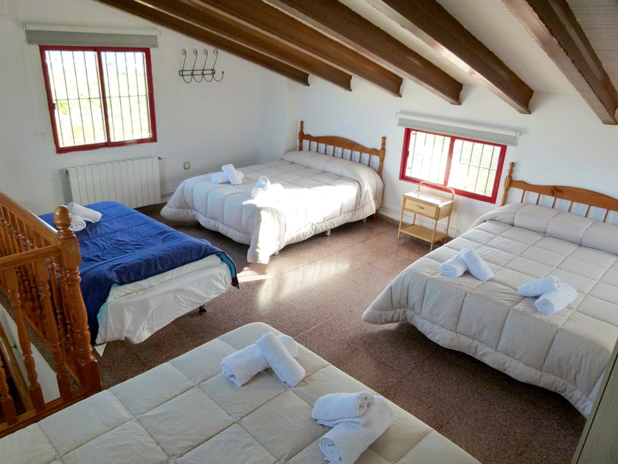 Buhardilla casa rural Altozano en Moratalla